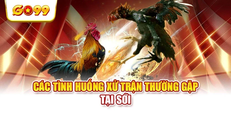 Các tình huống xử trận thường gặp tại sới